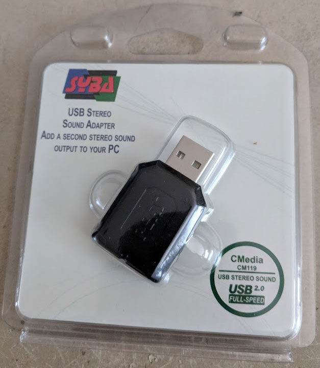 SYBA USB Sound FOB